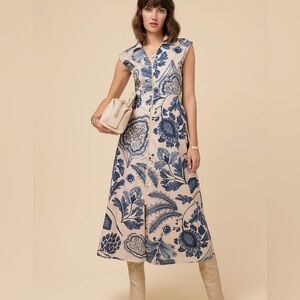 Spartina 449 Lainey Shirt Dress NWOT Size L